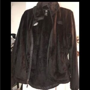 The north face womens jacket “osito”.  Black, Medium, used like new